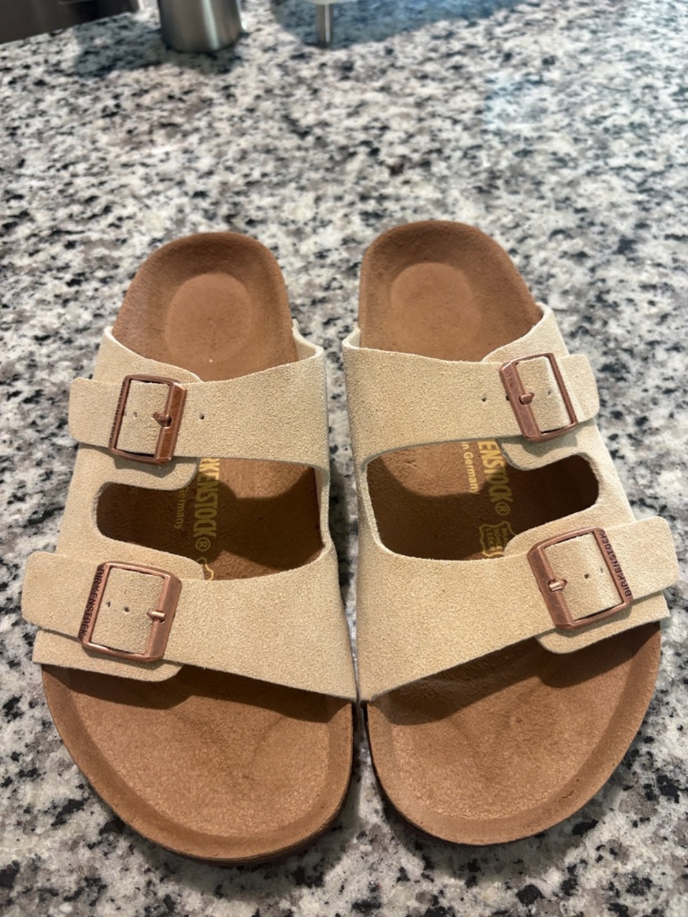 Birkenstock look-a-like sandals